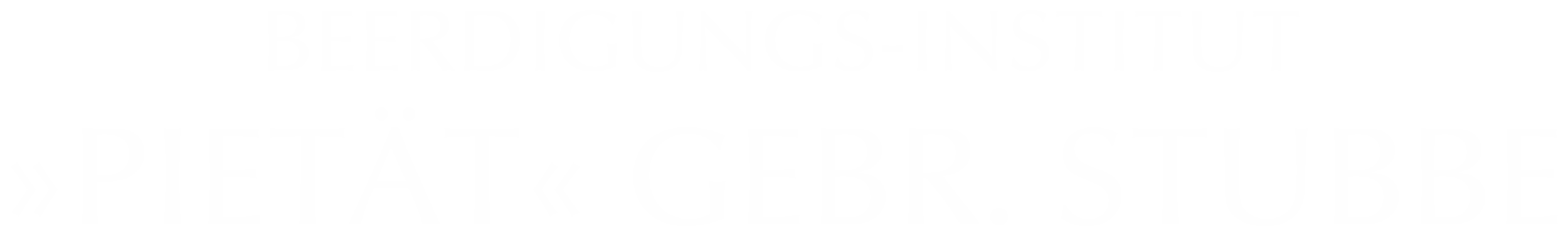 Logo Beerdigungsinstitut »PIETÄT« Gebr. Stubbe